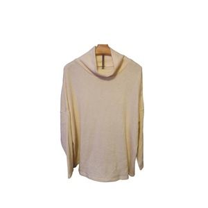 Earthbound Cream Acrylic Sweater Oversized XL Womens